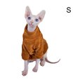 thumbnail image 4 of fastboy Polyester Soft And Warm Cat Sweaters For Cats Multi-Size Available Comfortable And Soft brown S, 4 of 6