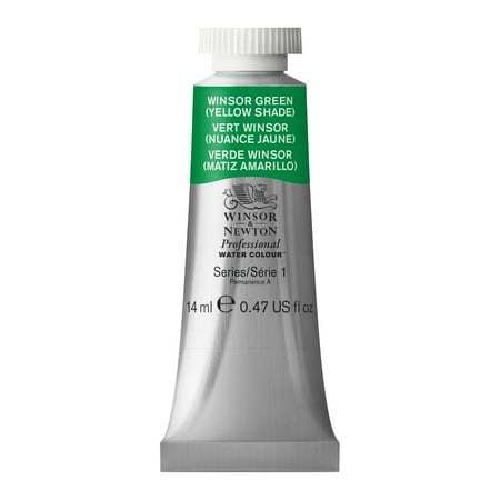 UPC: 0000050694600 | Winsor & Newton Professional Watercolor  14ml  Winsor Green Yellow Shade