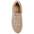 thumbnail image 4 of Brinley Co. Womens Comfort Foam™ Lace-Up Knit Sneakers, 4 of 7