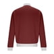thumbnail image 4 of Ceisia Mens Long Sleeve Quarter Zip Pullover Sweater Waffle Knit Mock Neck with Pockets Wine L Gift, 4 of 8