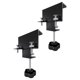 thumbnail image 1 of 2 abrazaderas universales para gabinetes, abrazaderas de instalación frontal de cajones, accesorio para proyectos de muebles, clips para paneles de Negro, 1 of 9