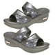 thumbnail image 1 of 1 par de zapatillas de suela de cuña gruesa Sandalias femeninas de verano Cuñas elegantes de boca de pez Zapatos de mamá Zapatillas casuales al aire libre para mujeres (talla gris 43 9.5US, 7UK, 41EU, 1 of 5