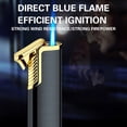 thumbnail image 4 of Hxlamzoo Single Jet Flame Butane Lighters Refillable Torch Lighters Adjustable Gas Lighter Windproof Lighters Gifts for Men BBQ Grill Camping, 4 of 7