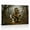 A, variant on XaaKee Canvas Wall Art Humorous Triceratops Vintage Dinosaur Scene Canvas Art Prints Quirky Mural Design Inner Framed 18*12Inch