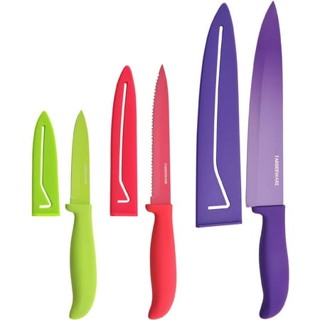 farberware 6 piece knife set