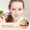 thumbnail image 5 of SEIHAI Rechargeable Women's Hair Remover for Face & Upper Lip & Chin, Painless/ Slim Shape for Portability with 4x Replacement Heads(Pink), 5 of 7