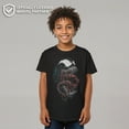 thumbnail image 2 of Boy's Marvel Venom Close-Up Graphic Tee Black Small, 2 of 10