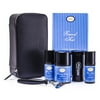The Art Of Shaving Travel Kit (Lavender): Razor+ Shaving Brush+ Pre-Shave Oil 30ml+ Shaving Cream 45ml+ A/S Balm 30ml+ Case 5pcs+1case
