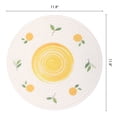 thumbnail image 5 of Unique Bargains Round Placemats 6pcs Woven Placemats Yellow 11.8"x11.8", 5 of 5