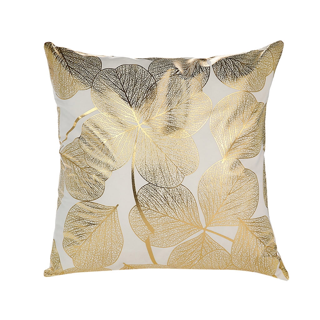 18'' Polyester Gold Totem Pillow Case Sofa Car Throw Cushion Cover Home Decor 