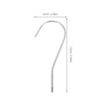 thumbnail image 2 of LOLIPPYY 20pcs Multifunctional Screw Hook For Home Use Iron Replacement Smooth, 2 of 8