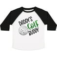 thumbnail image 3 of Inktastic Daddy's Golf Buddy with Golf Ball Boys or Girls Toddler T-Shirt, 3 of 5