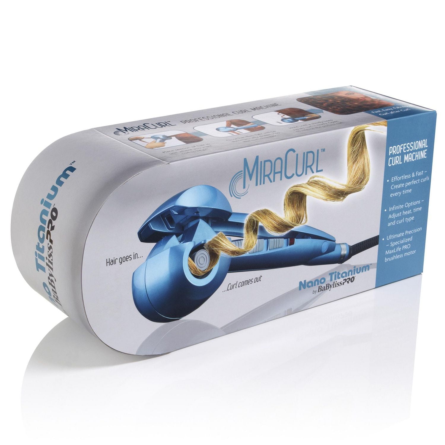 BaBylissPRO® Nano Titanium™ MiraCurl® Professional Curl