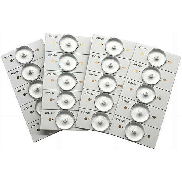 Perlas de lámpara Smd para reparación de televisores LED de 32 a 65 pulgadas, fabricación de precisión que garantiza longevidad y eficiencia energética, fácil instalación (blanco)