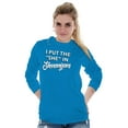 thumbnail image 5 of I Put She In Shenanigans St Patricks Women Plus Size Long Sleeve Tee Brisco Brands 5X, 5 of 6