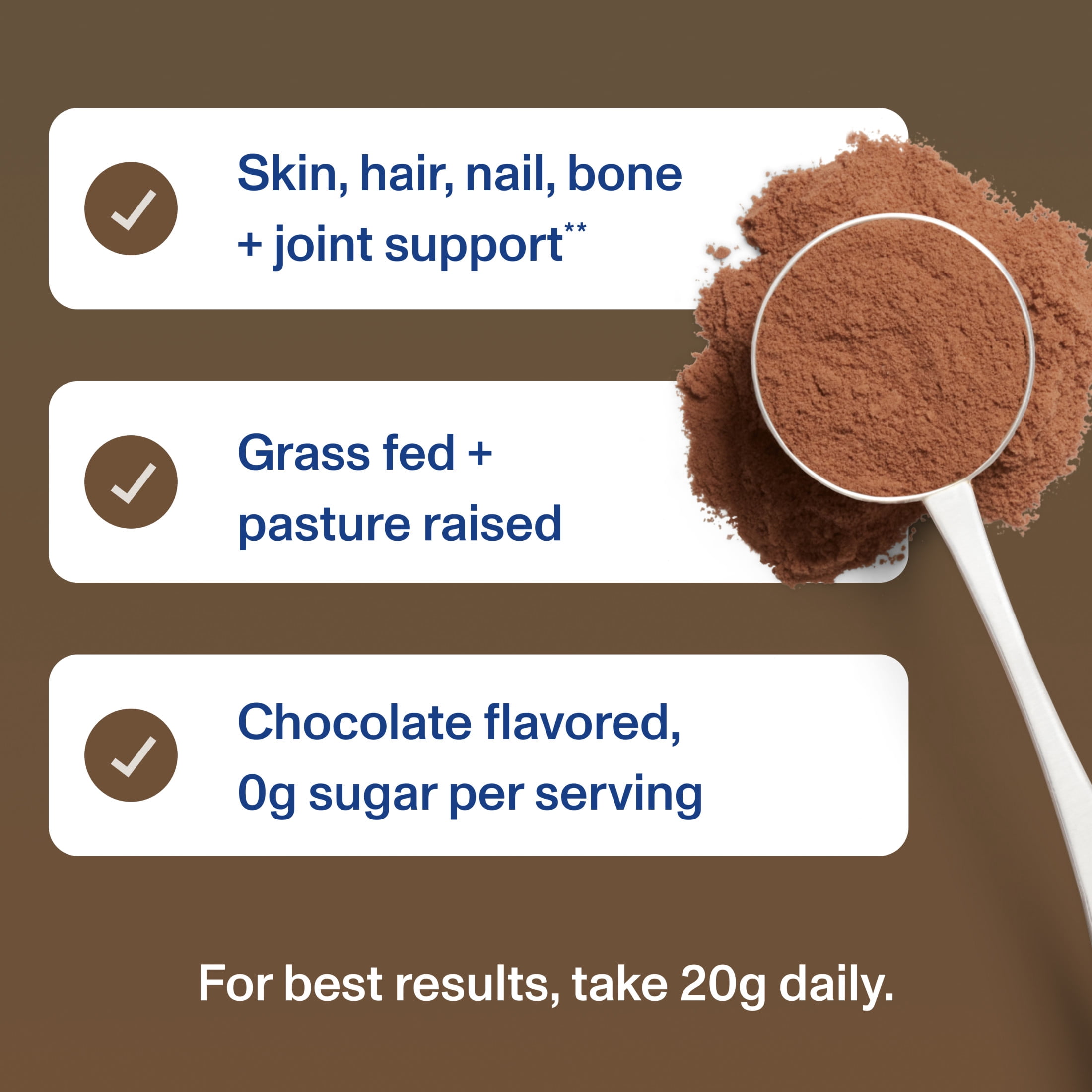 Vital Proteins Chocolate Collagen Peptide, 13.5 oz