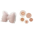 thumbnail image 1 of Cojín con lazo bonito,Almohada con forma de lazo,bonito cojín decorativo con lazo,Funda de almohada con lazo suave y adorno cómodo,Manualidades de pared,Decoración para colgar en la, 1 of 8