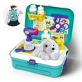 thumbnail image 1 of Kit de cuidado canino para niños, juego de cuidado de mascotas, transportador de cachorros, juguete de aseo para mascotas con estuche de regalo resistente para niños y niñas., 1 of 7