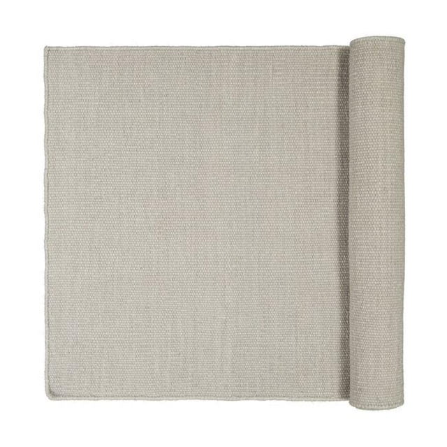 Blomus 65858 28 x 51 in. Pura Melange Woolen Rug, Moonbeam