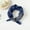 Dark Blue, variant on Elegant Personalized Scarf, Chiffon Square Scarf Fashionable Shawl with Silk Scarf, Versatile and Simple Scarf (Red)