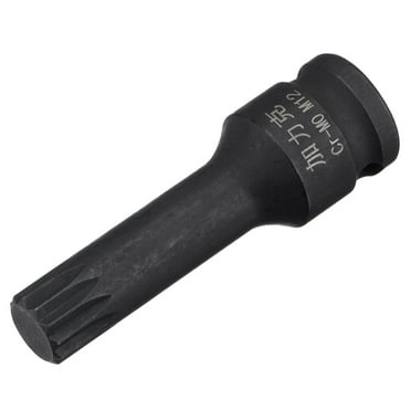 Uxcell 3/4-Inch Drive By 23mm Shallow Impact Socket, Cr-Mo
