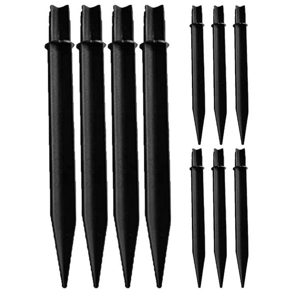 BERTDOMD 10Pcs Outdoor Ground Stakes Garden Lights Spike Landscape Yard Lamps Stakes Accessory