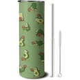 thumbnail image 1 of 20 oz Skinny Tumblers with Lid and Straw, 1 of 5