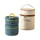 thumbnail image 1 of Portable Insulated Lunch Container,304 Stainless Steel Leakproof Sealed Insulated Lunch Box, 1 of 1