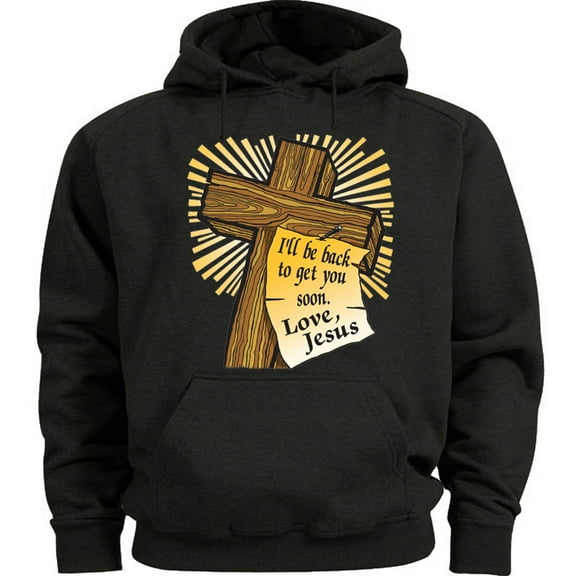 Jesus Christian Faith Cross Hoodie Sweatshirt Clothing Accessories Gifts Mens