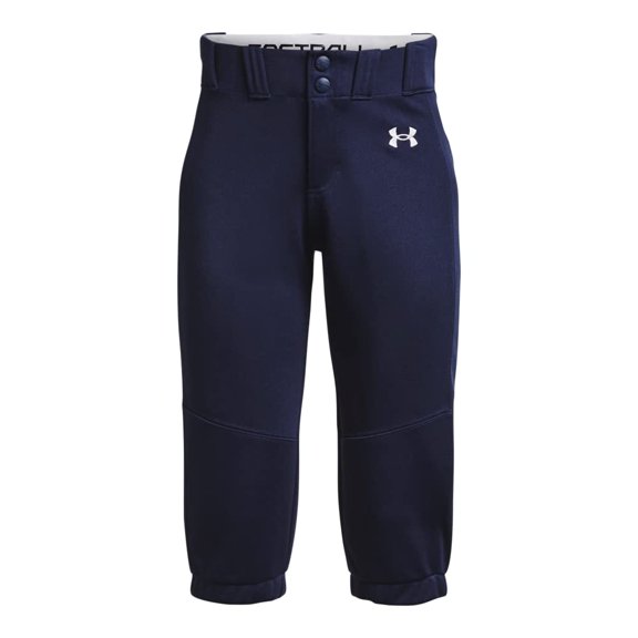 Pantalones de Softbol Utilitarios para Niñas Under Armour Azul Medianoche XL