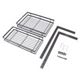 thumbnail image 1 of Kitchen Spice Holder,Spice Rack Black Simple Spice Holder Spice Rack High-End Performance, 1 of 8