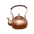 thumbnail image 1 of Tetera para estufa, hervidor de agua, calentador de agua y leche, tetera de cobre, tetera de cobre para cocina o cafetería, agua fría, oficina y hogar Punta de martillo, 1 of 8