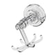 thumbnail image 1 of Quick Install Suction Hook With Whirling Armaments Denial Equipment Required For Bathroom Organization Space Efficient Home Storage Transparent gray, 1 of 4