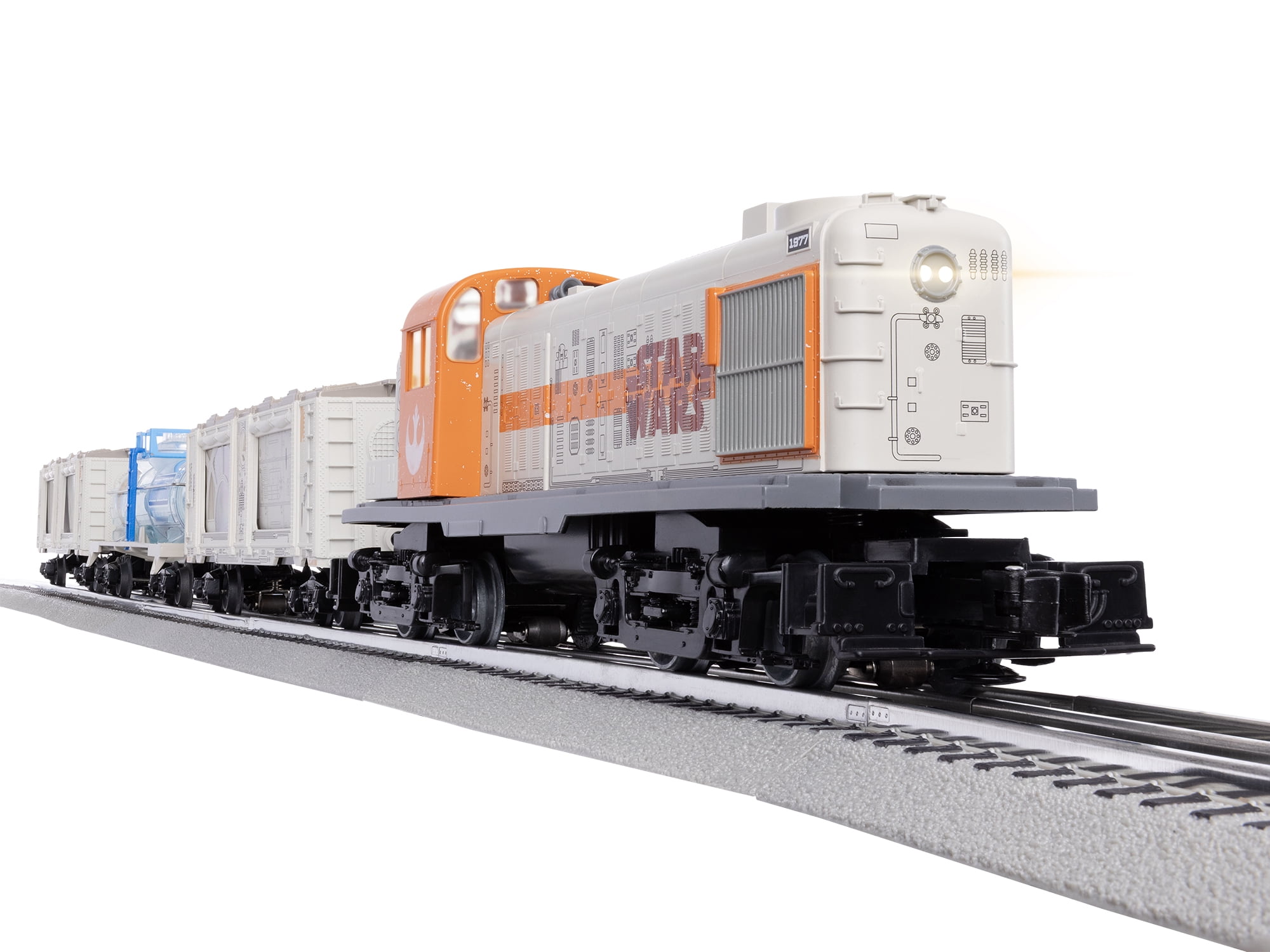 Lionel Star Wars Rebel LionChief Freight O Gauge Train Set with Bluetooth 5.0 and Remote for Ages 14+