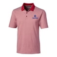 thumbnail image 2 of Men's Cutter & Buck  Red PGA TOUR Volunteers Big & Tall Forge Tonal Stripe Stretch Polo, 2 of 3