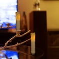thumbnail image 4 of FUTUREORYY 12Pcs LED White Flameless Candle Lights Battery Operated Pillar for Room Decor, 4 of 8