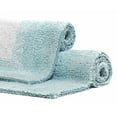 thumbnail image 3 of Chesapeake Whitney Ombre 2pc Reversible Porcelain Blue Bath Rug Set (21"x34" & 17"x24"), 3 of 6