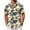 Yellow - Palm Leaf, variant on COOFANDY Mens Hawaiian Shirt Short Sleeve Floral Button Down Shirts Summer Tropical Beach Shirts