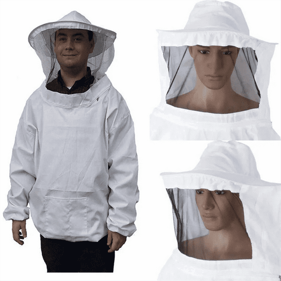 Protective Beekeeping Jacket Veil Overalls, Beekeeping Cap Sleeves Beekeeper Suit, Beekeeping Bee Jacket