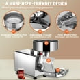 thumbnail image 6 of KFFKFF 110V Electric Tomato Processor 370W Industrial Strength Tomato Grinding Machine Tomato Squeezer and Filter 90-160 Kg/H Genuine Copper Engine Food Filter and Sauce Creator, 6 of 9