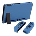 thumbnail image 2 of PlayVital Back Cover for Nintendo Switch Console, Handheld Controller Separable Protector Hard Shell for NS Joycon, Customized Dockable Protective Case for Nintendo Switch - Airforce Blue, 2 of 9