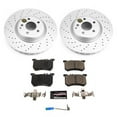 thumbnail image 2 of PowerStop Front Geomet Coated Brake Rotor and Pad Kit Fits: MERCEDES-BENZ Select Models CRK8704, 2 of 3