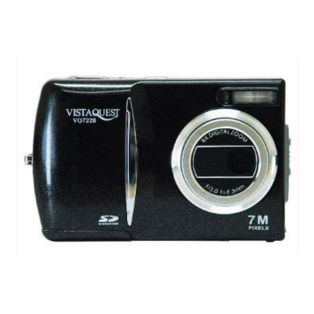 zwemmen Geheim Onderstrepen VistaQuest VQ-7228 - Digital camera - compact - 5.0 MP / 7.0 MP ( interpolated) - flash 16 MB - black - Walmart.com