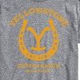 thumbnail image 3 of Yellowstone - Horseshoe Lockup - Men's Short Sleeve Graphic T-Shirt, 3 of 6