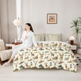 thumbnail image 4 of Erosebridal Wild Animal Deer 7-Piece Twin Bedding Sets,Rustic Mallard Duck Bedding Comforter Set For Boys Kids,Reversible, 4 of 7
