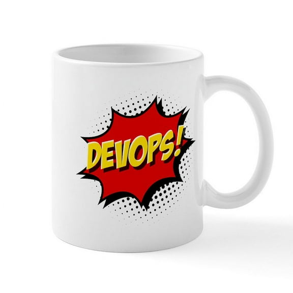 CafePress - DEVOPS! Mugs - 11 oz Ceramic Mug - Novelty Coffee Tea Cup