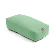 Yoga Bolster - Large Rectangular Cotton Filled - 1pc - Yogavni (Sage Green)