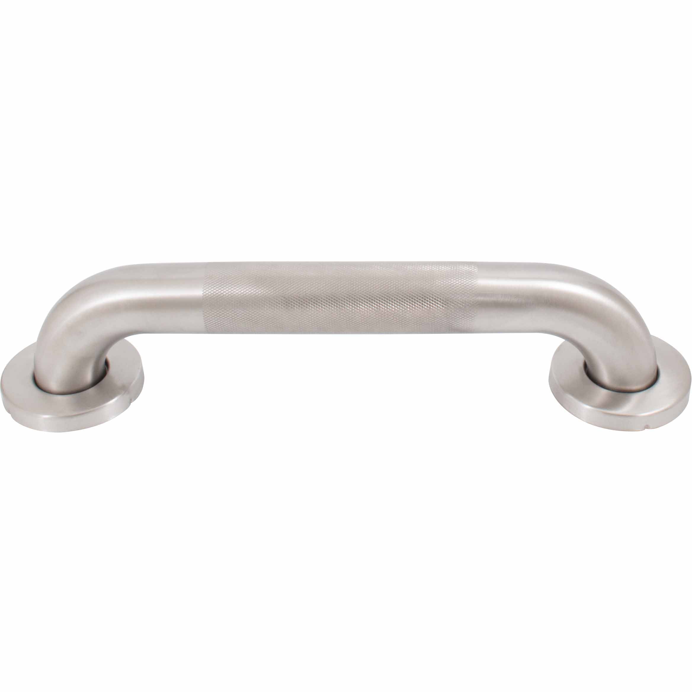 16" Knurled Grab Bar Satin Stainless Steel
