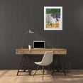 thumbnail image 3 of Wang, Melissa 19x24 White Modern Wood Framed Museum Art Print Titled - Rainy Season IV, 3 of 4