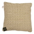 thumbnail image 1 of Cojín Decorativo Home Trends Diseño Detalles en Verde Sobre Beige, 1 of 4